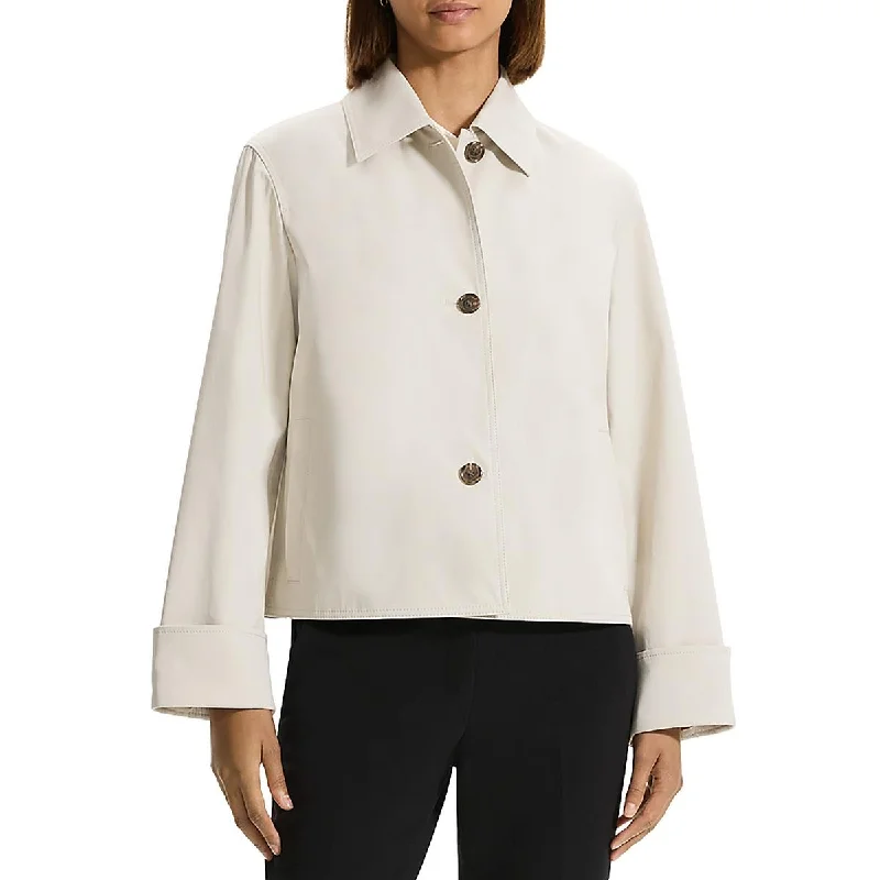 Limited Quantities Womens Collar Cotton Shirt Jacket