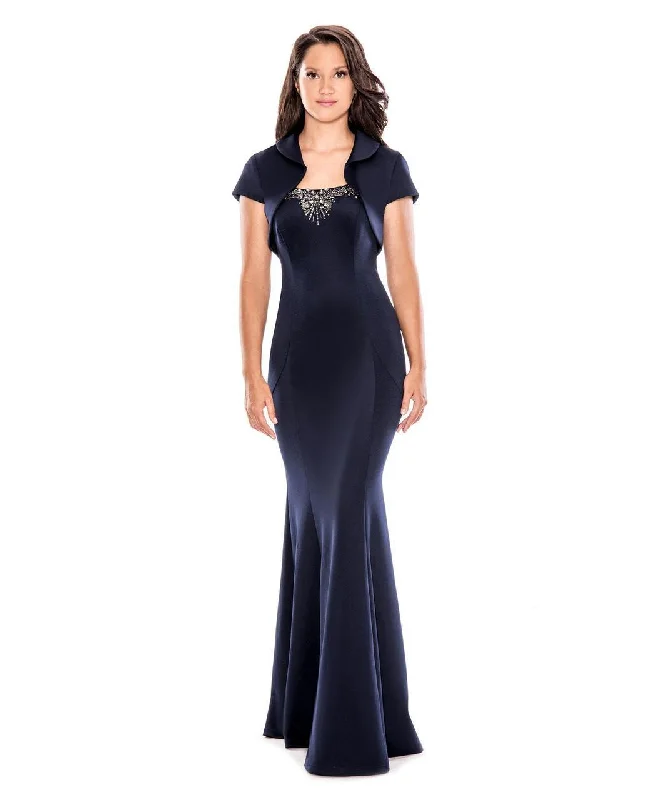 Versatile Wardrobe Essentials Decode 1.8 - 183500SC Embellished Figure Fitting Long Gown