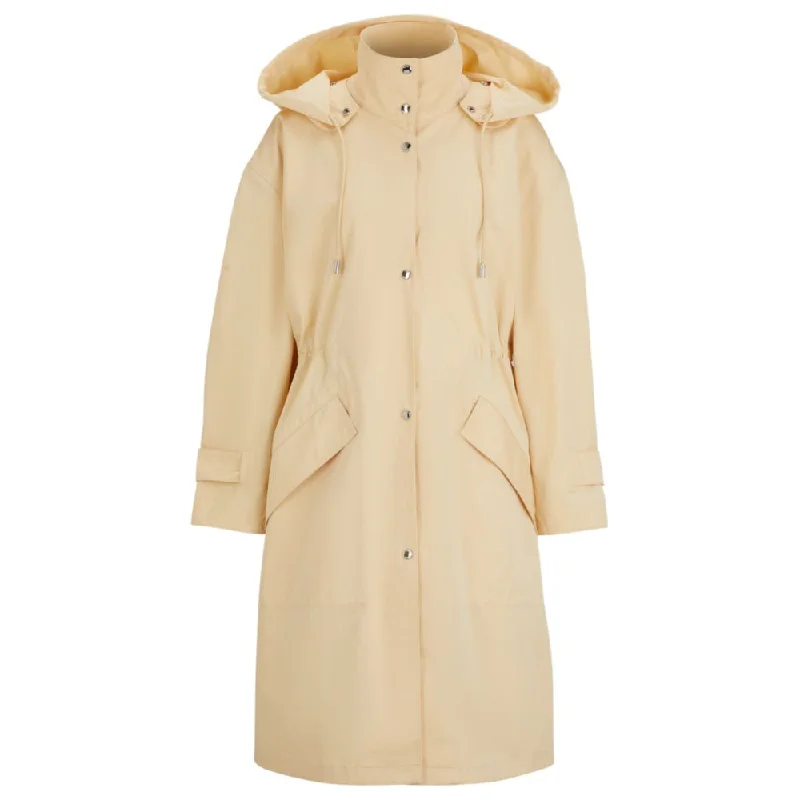 Trendy Aesthetics Water-repellent parka jacket in cotton twill