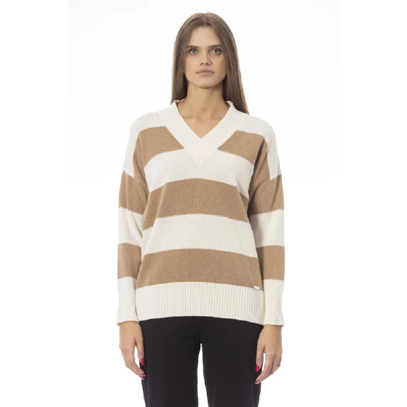 Athleisure Wear Special Offer Baldinini Trend  Wool Women's Sweater