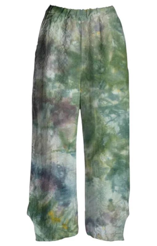 Fashion Forward Women's Milo Linen Pants In Waterlily