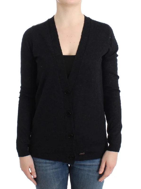 Comfortable Chic Costume National  wool alpaca Women's cardigan