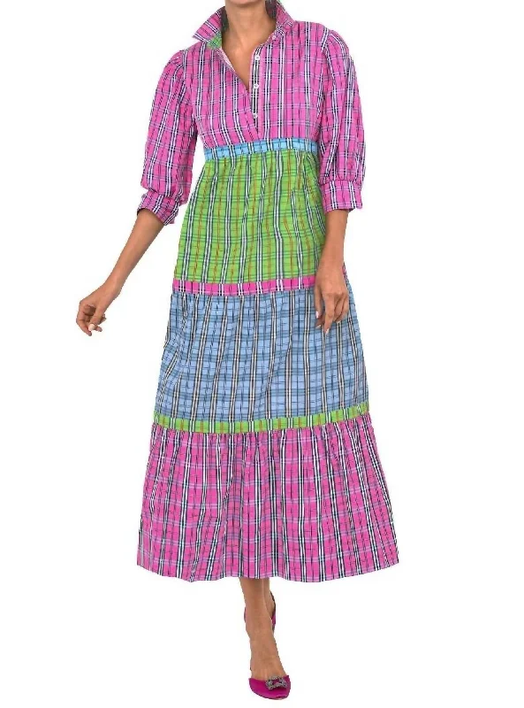 Style Without Limits Damsell Dress In Multi Plaid