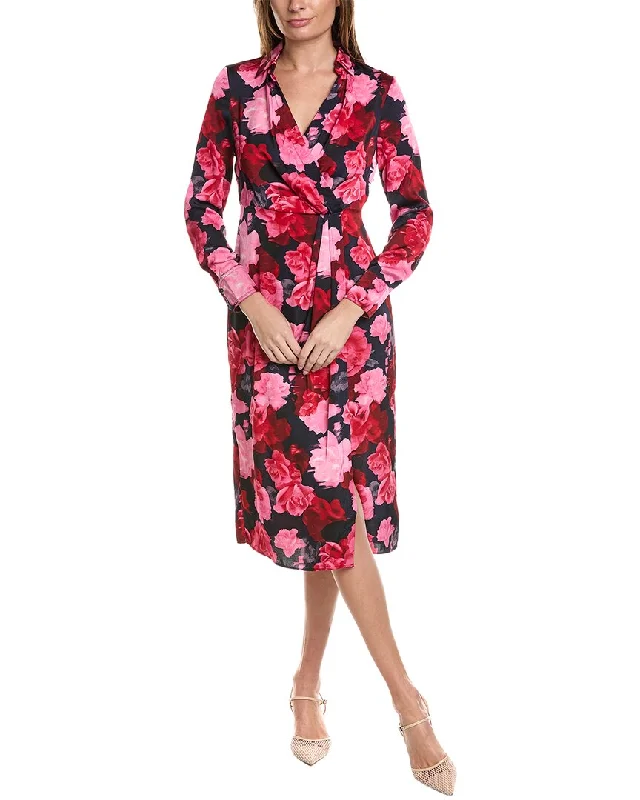 Special Occasion Wear Nicole Miller Faux Wrap Dress