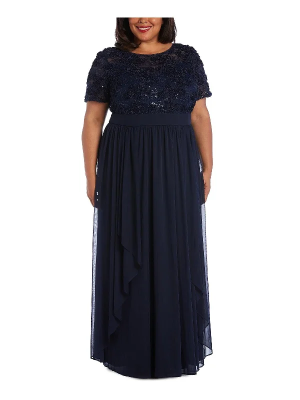 Special Offers, Don't Miss Plus Womens Sequined Full Length Evening Dress