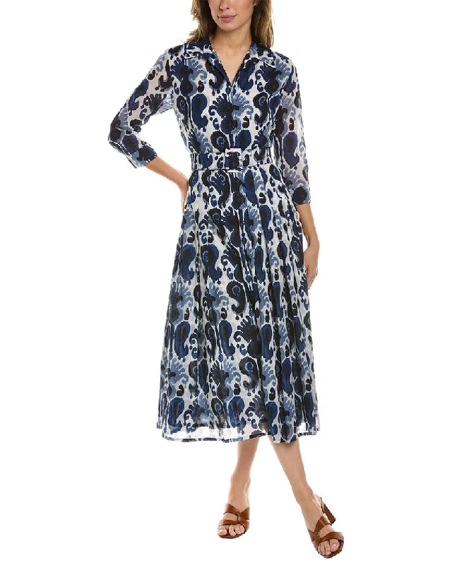 Runway Inspired Wear Samantha Sung Audrey 4 Shirtdress