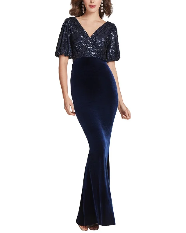 Holiday Attire Sale Teri Jon by Rickie Freeman Special Occasion Long Dress