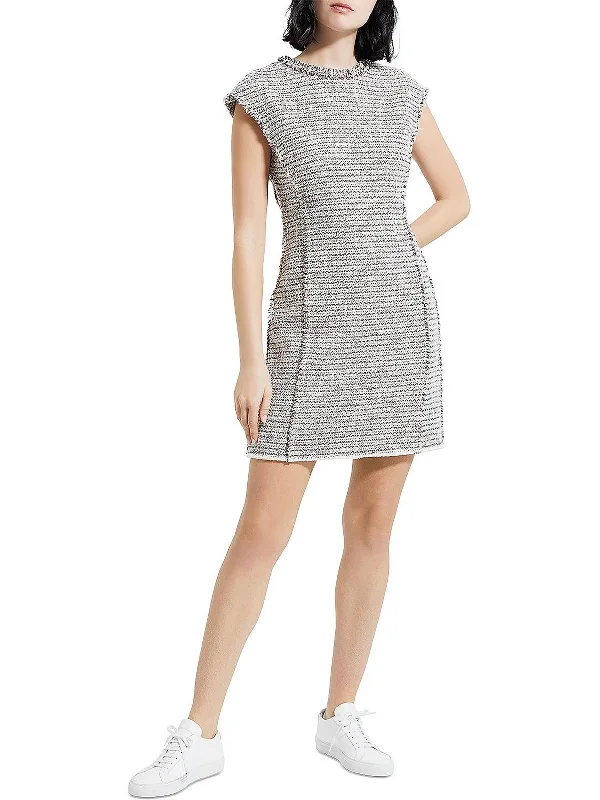 Browse Our Top Products Womens Tweed Mini Shift Dress