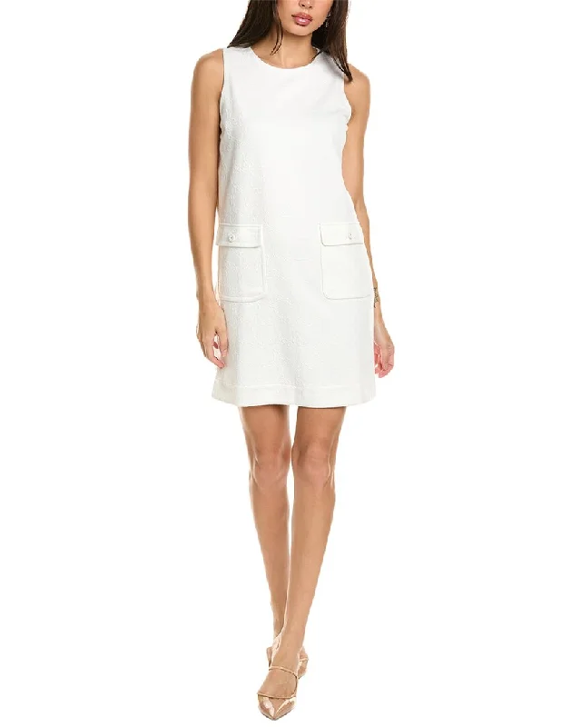 Trend Alert Badgley Mischka Chain Lock Jacquard Shift Dress