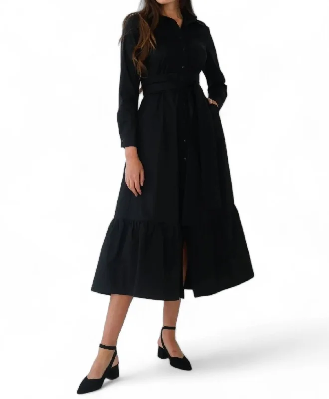 Latest Fashion Carrie Dress In Black