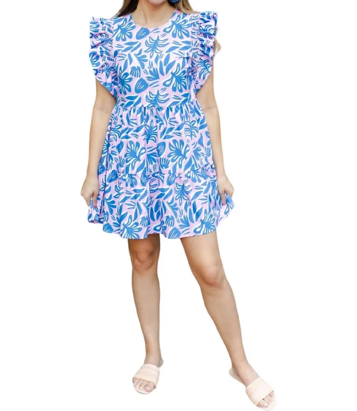 Unleash Your Style Everly Dress In Spring It On Blue