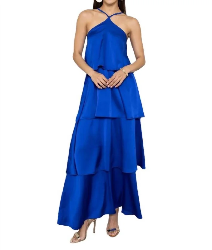 Seasonal Fashion Suriana Dress In Electric Blue